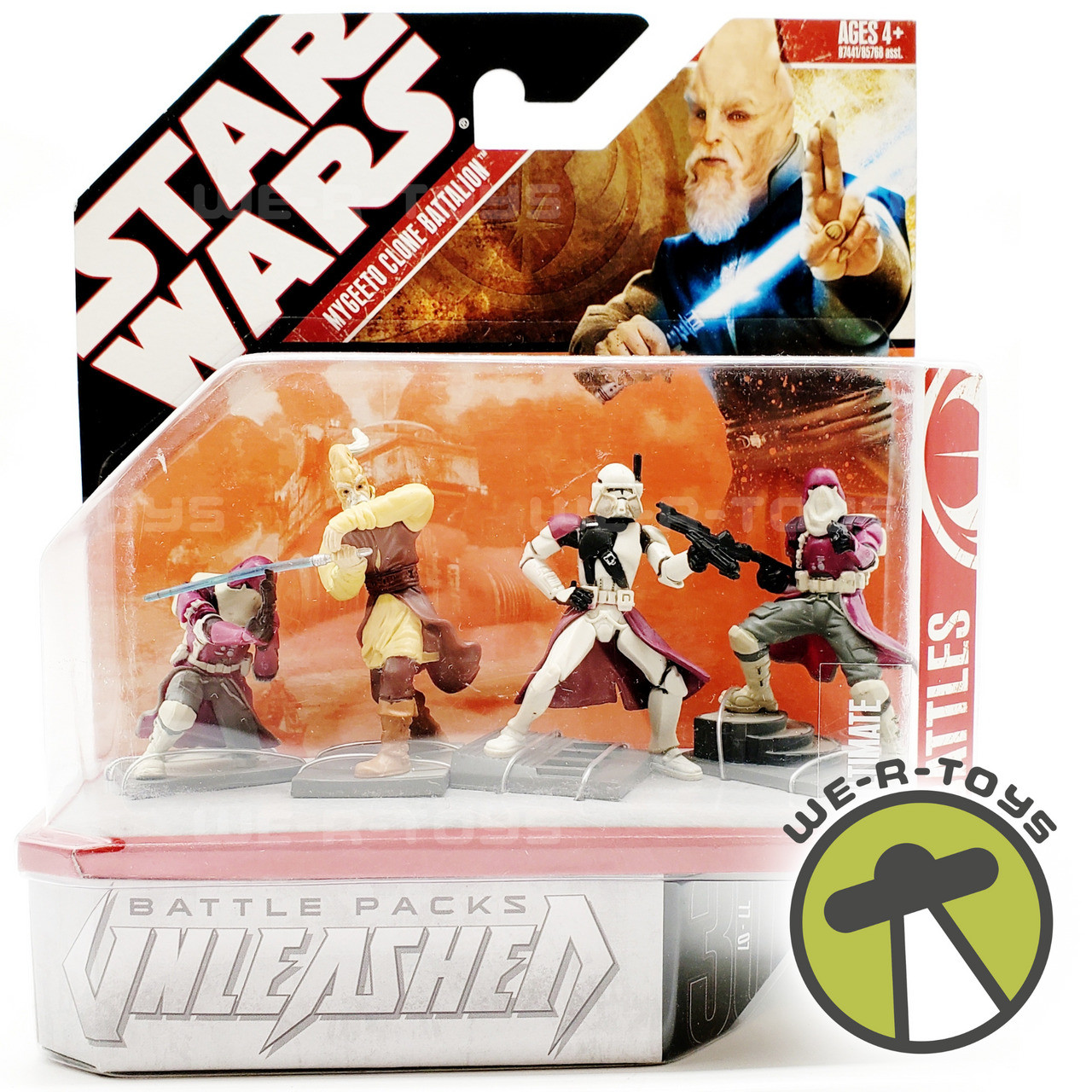 Star Wars Unleashed Battle Packs Mygeeto Clone Battalion Figure 4