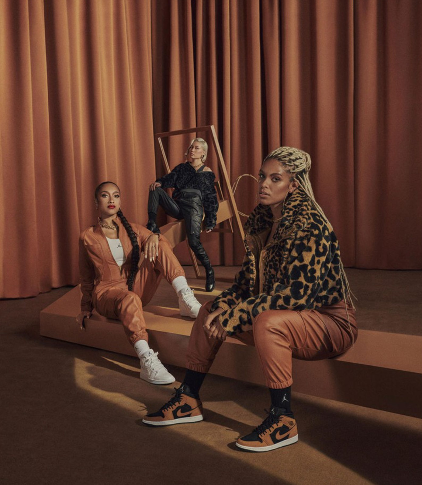 JORDAN Holiday Utility Collection Court-to-Runway Animal Print