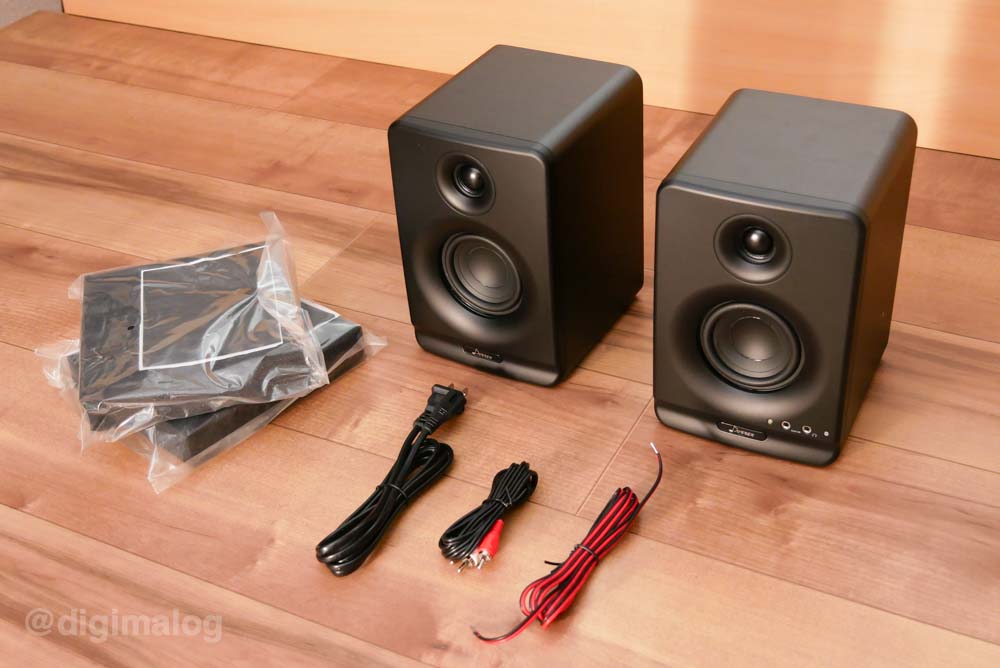 小型でおすすめのモニタースピーカーDONNER DYNA3をレビュー！普段使い