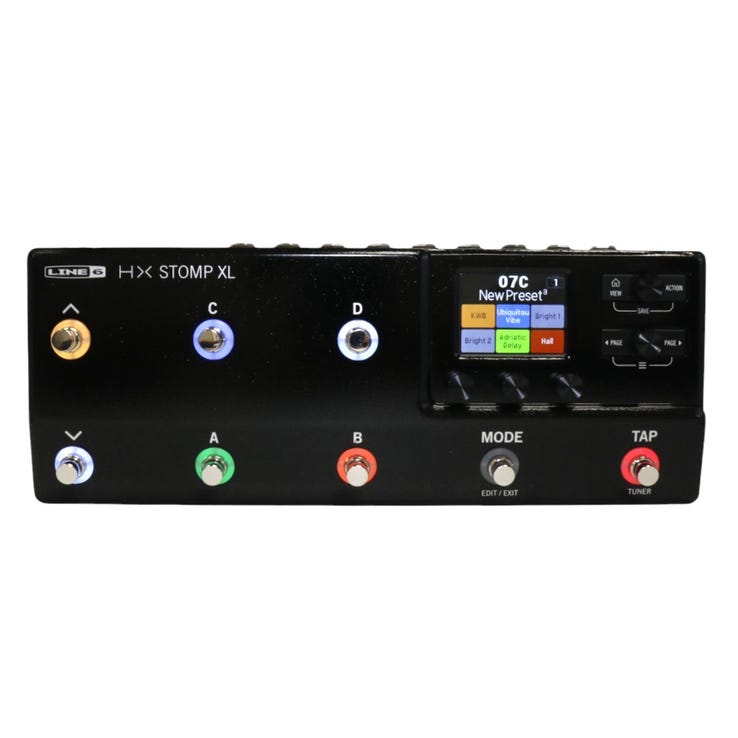 レンタル] LINE6 HX STOMP XL ギターマルチエフェクター - Rentio