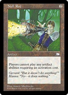 無のロッド/Null Rod》[WTH] 茶R | 日本最大級 MTG通販サイト「晴れる屋」