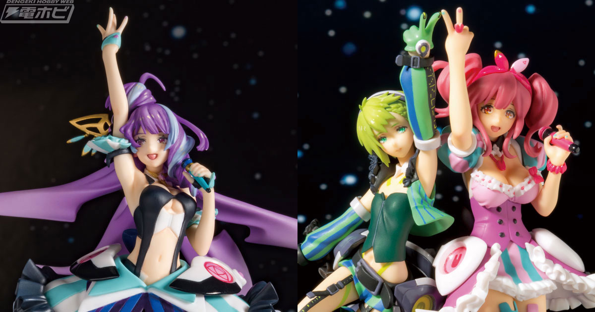 マクロスΔ』美雲、マキナ、レイナがminimum factoryシリーズから登場