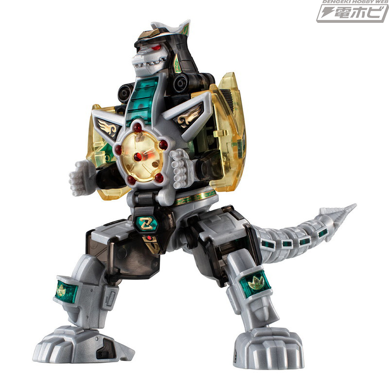 恐竜戦隊ジュウレンジャー』ドラゴンシーザーの食玩プラモデル「SMP