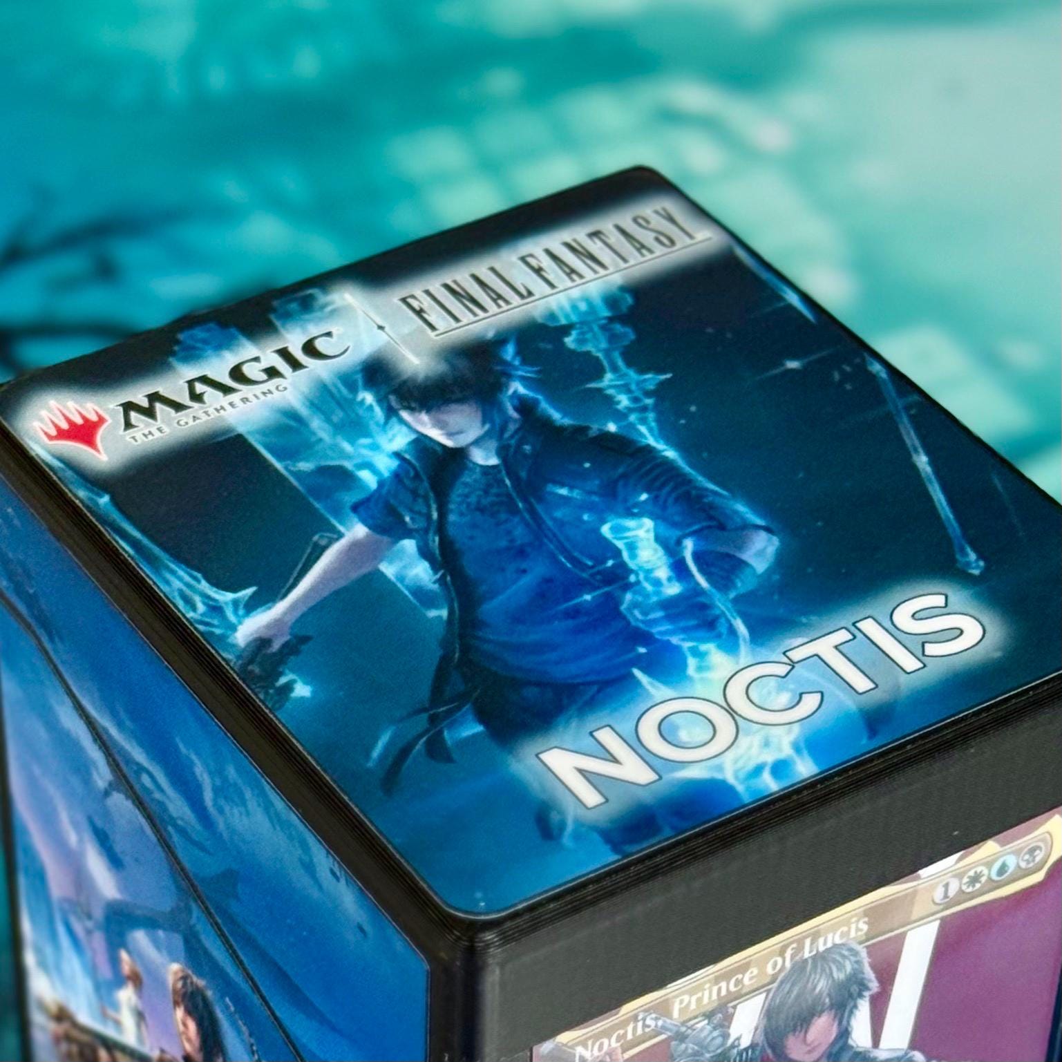 Magic the Gathering Deck Box - Final Fantasy - Noctis - Etsy
