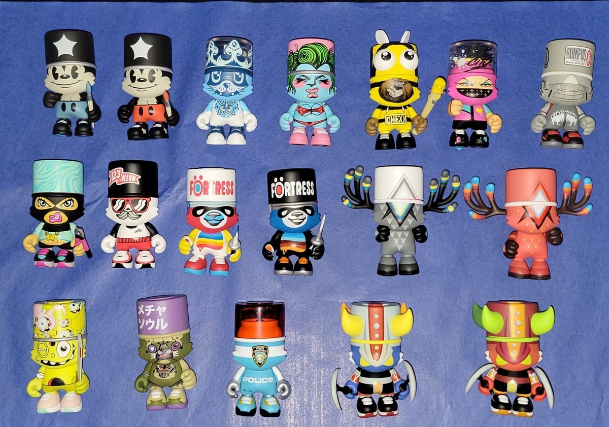 Superplastic Kranky Series 1 Full Set* of 18 Designer Toy Figures
