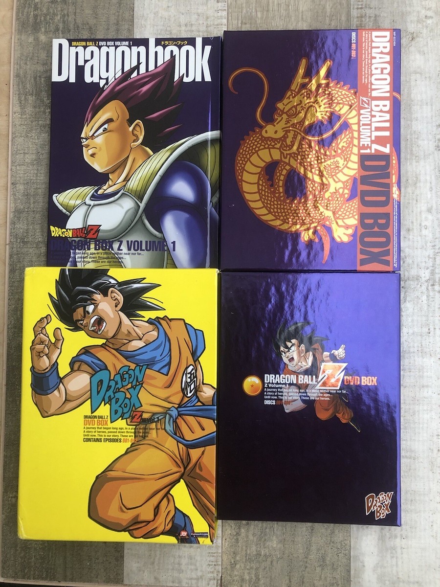 DragonBall Z: Dragon Box, Vol. 1 (DVD, 2009, 6-Disc Set) RARE OUT