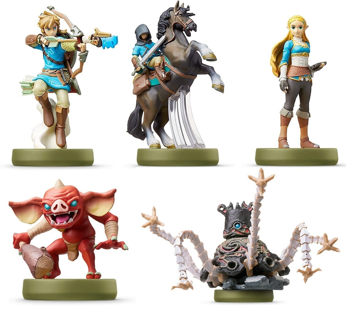 set-5 amiibo Breath of the Wild The Legend of Zelda Link Bokoblin
