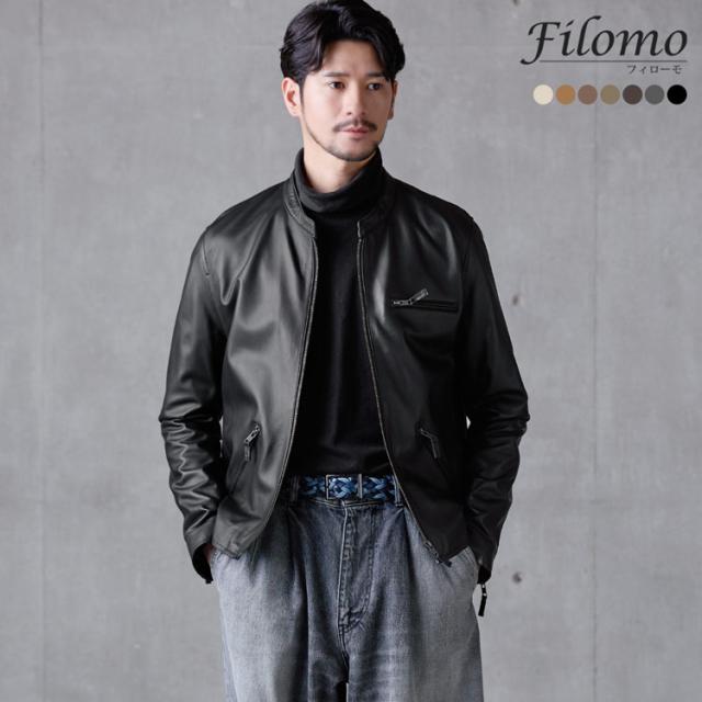 美品】A-2タイプ レザージャケット アメカジ ラムレザー 軽