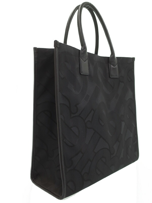 BURBERRY】バーバリー『TBモノグラム ジャガード トートバッグ