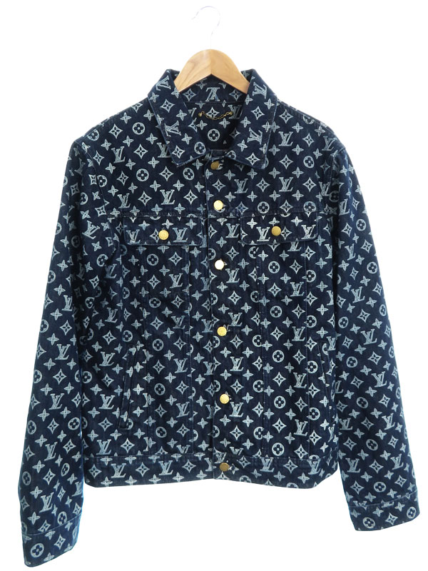Louis Vuitton】ルイヴィトン『モノグラム デニムジャケット size52
