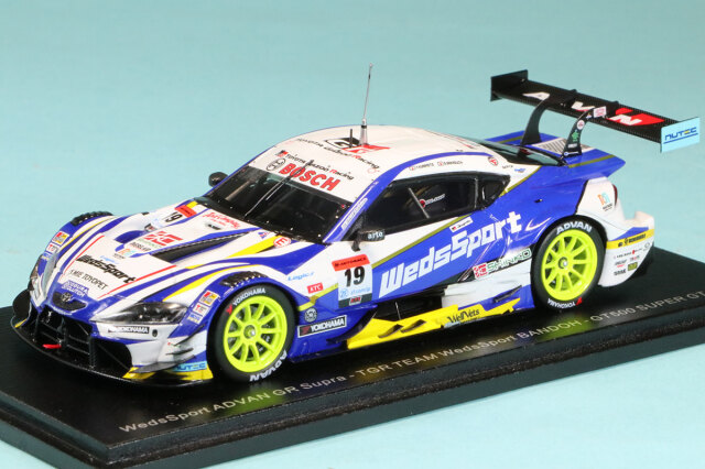 スパーク 1/43 ウェッズスポーツ トヨタ スープラ スーパーGT 2023