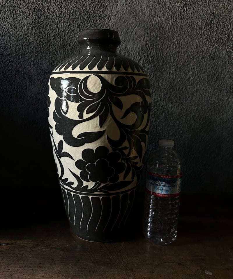磁州窯の花器/中国美術/梅瓶/陶器/骨董 | 骨董・アンティークの