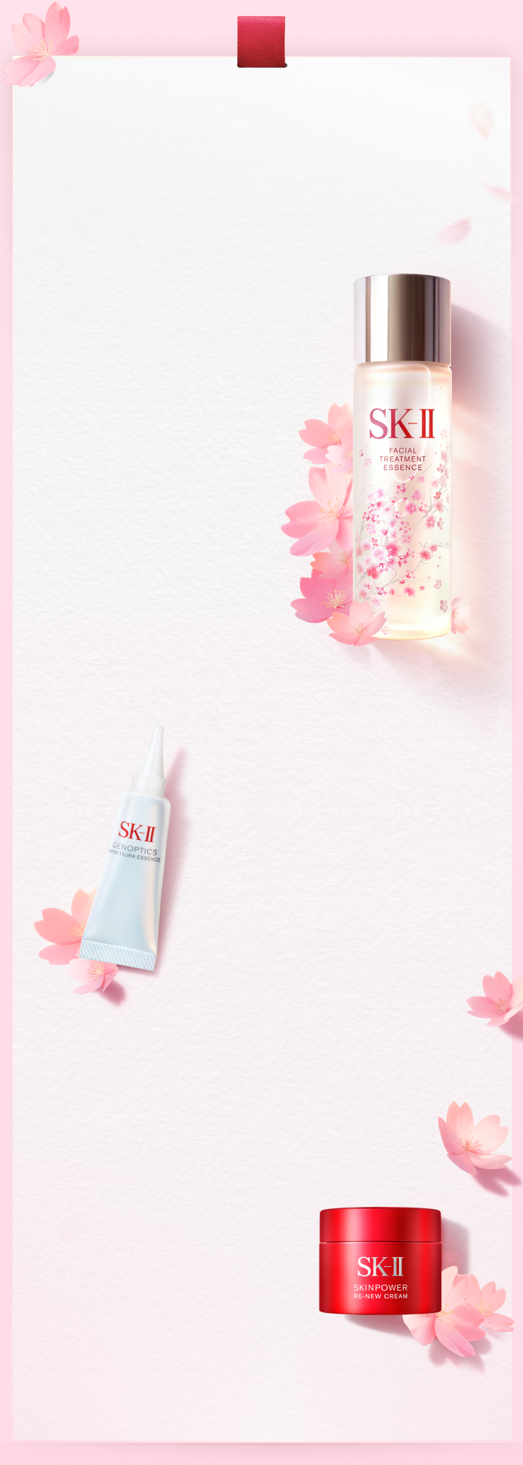 2026 数量限定 ニューライフ 桜 トライアルキット | SK-II 日本