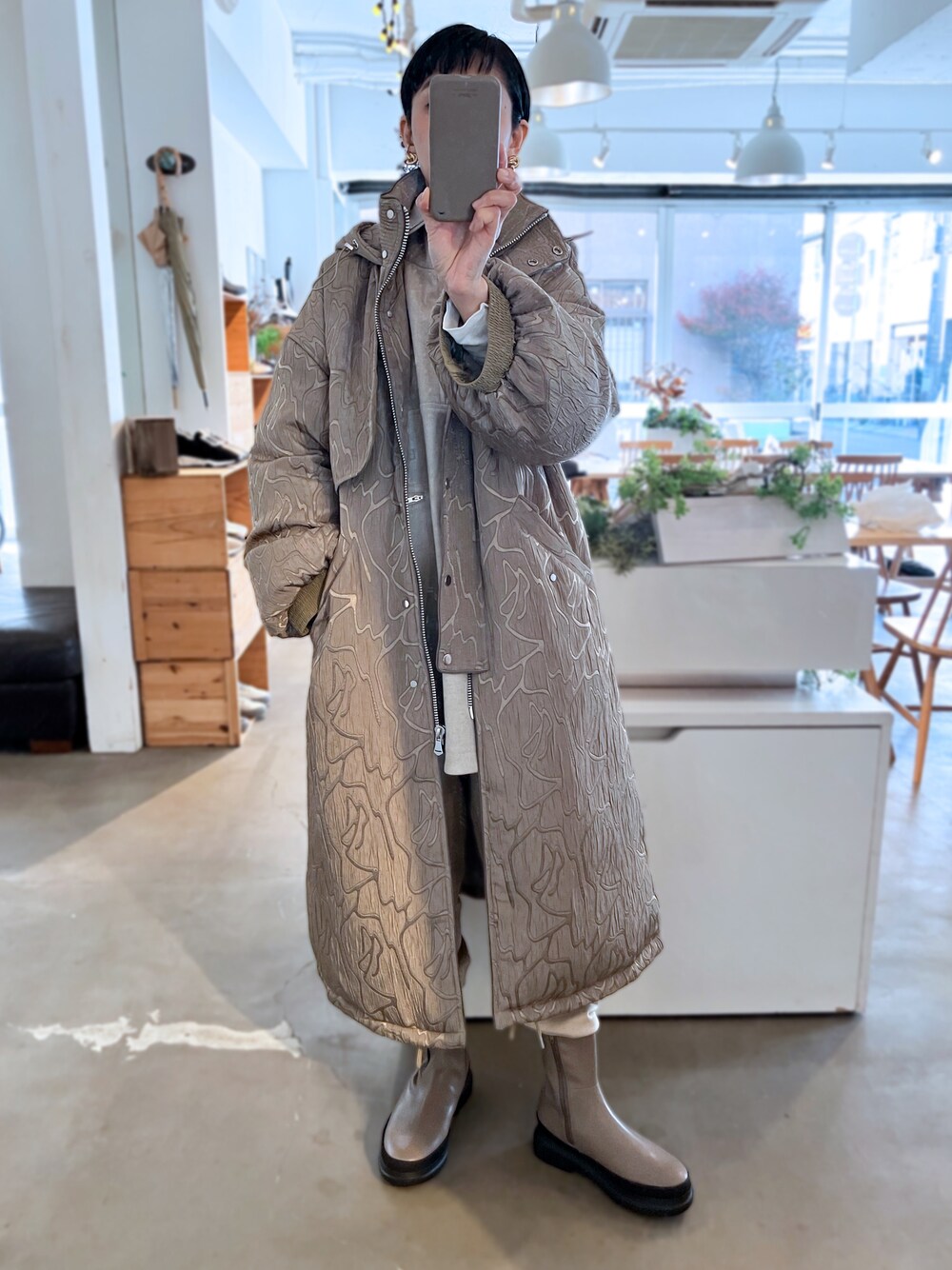TODAYFUL（トゥデイフル）の「TODAYFUL Jacquard Down Coat ジャガード