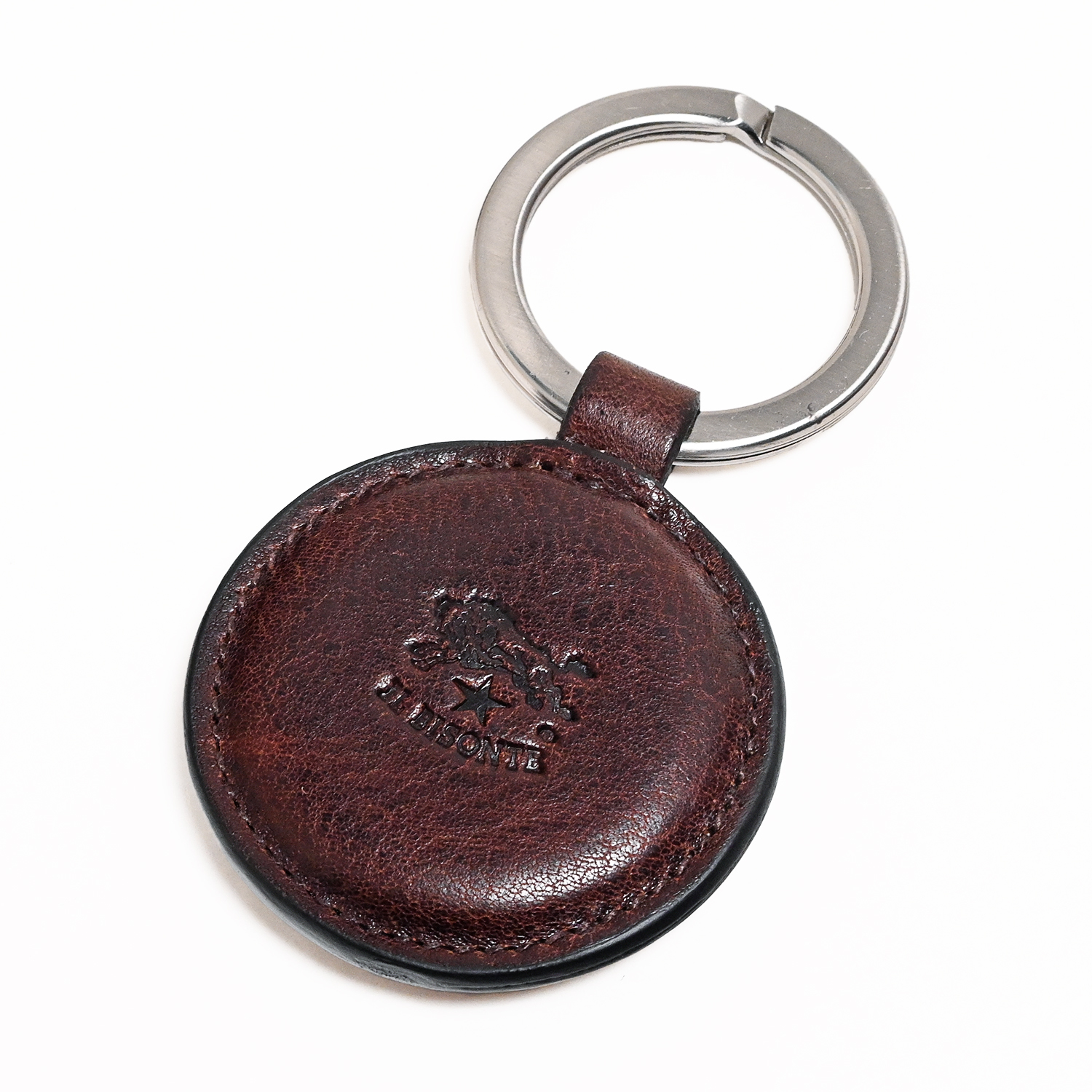 イルビゾンテ IL BISONTE キーリング キーホルダー サークルプレート