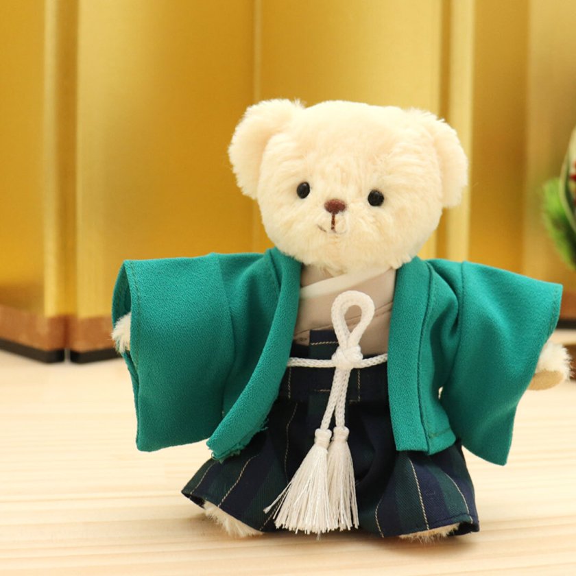 メール便対象商品】 ぬいぐるみ用 服 和装 着物 袴 日本 和風 ホスト