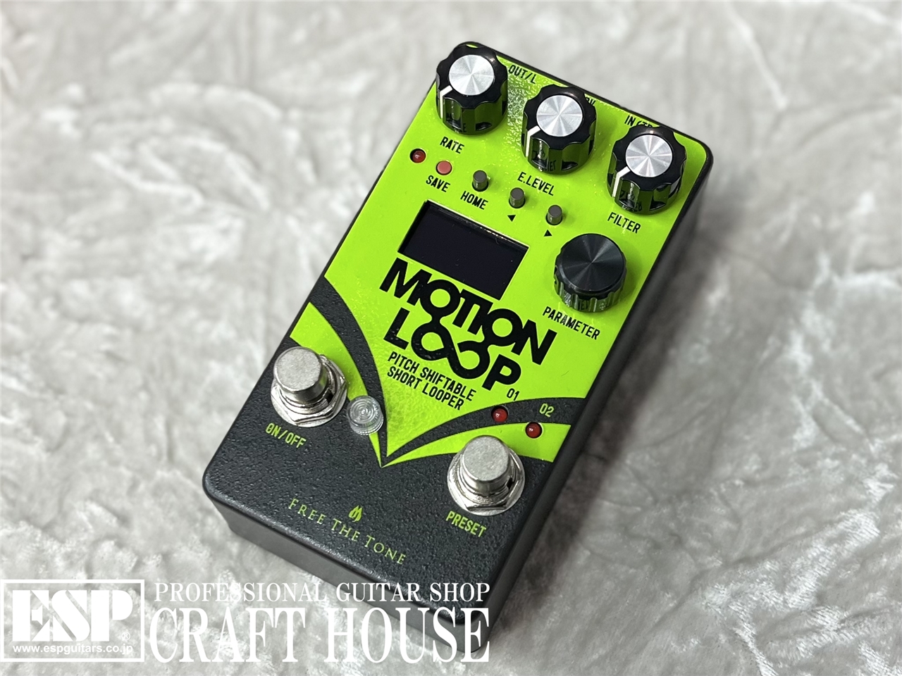 Free The Tone MOTION LOOP / ML-1L [PITCH SHIFTABLE SHORT LOOPER