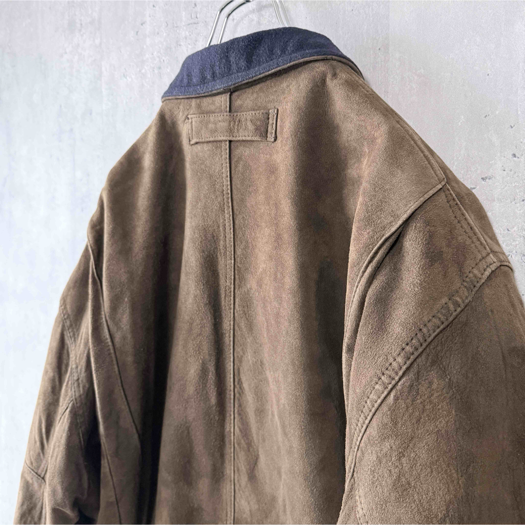 NAUTICA - ノーティカ 本革ラムレザー ハンティングジャケット