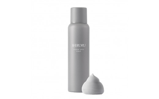 SHIRORU クリスタルホイップブラック 120g＜炭酸泡洗顔が毛穴・くすみ