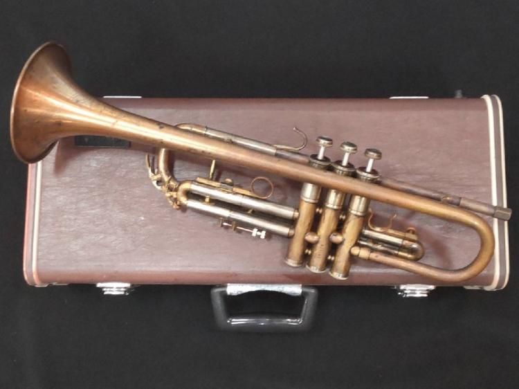 ニッカン トランペット インペリアル 改造品【服部管楽器】 - 服部