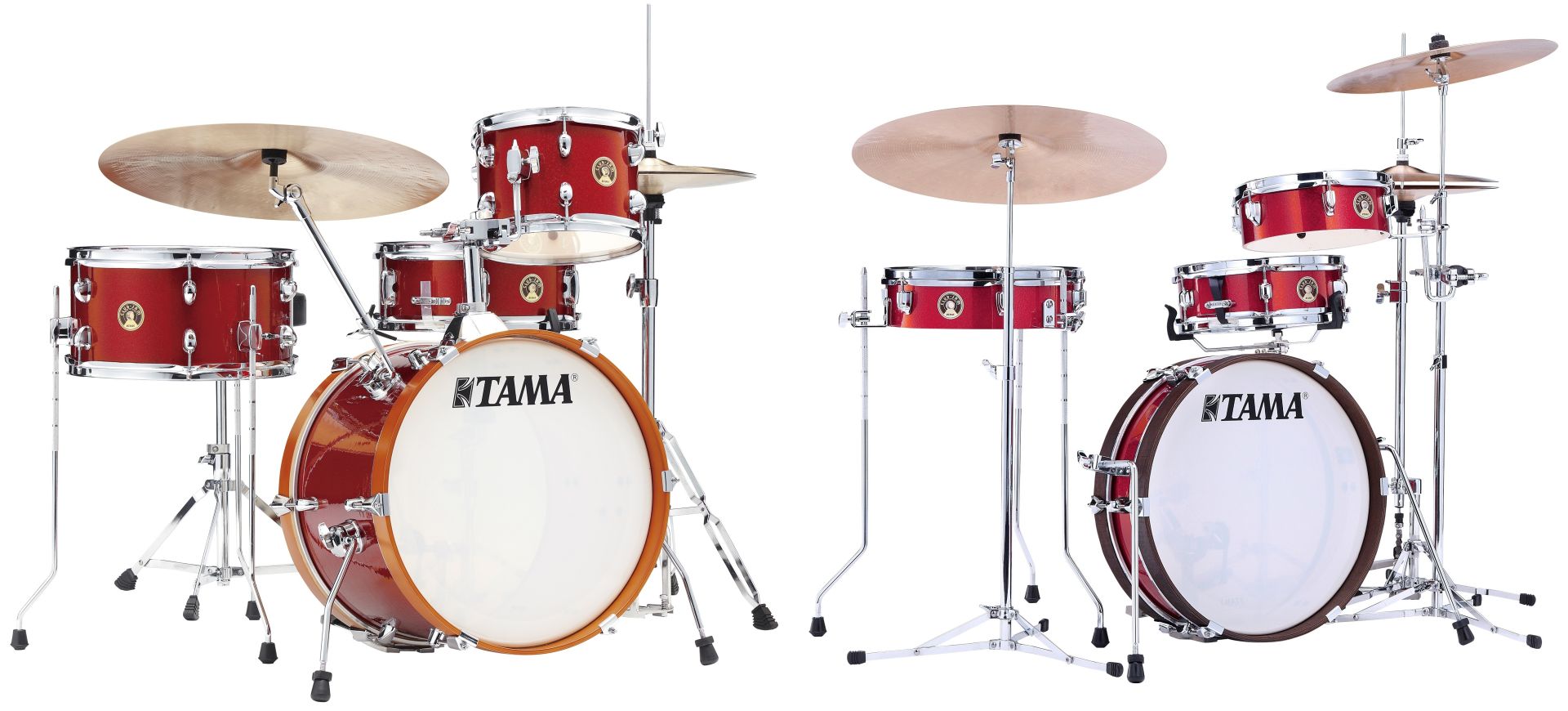 新製品:ドラムセット】TAMA LJK48S(CPM) LJK48P(BRM)｜持ち運びやす