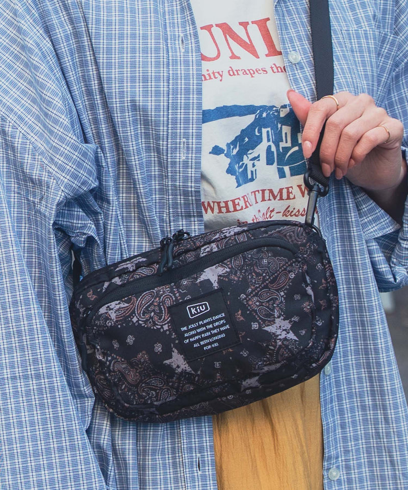 300D フロントポケットミニショルダーバッグ K156 – KiU公式オンライン