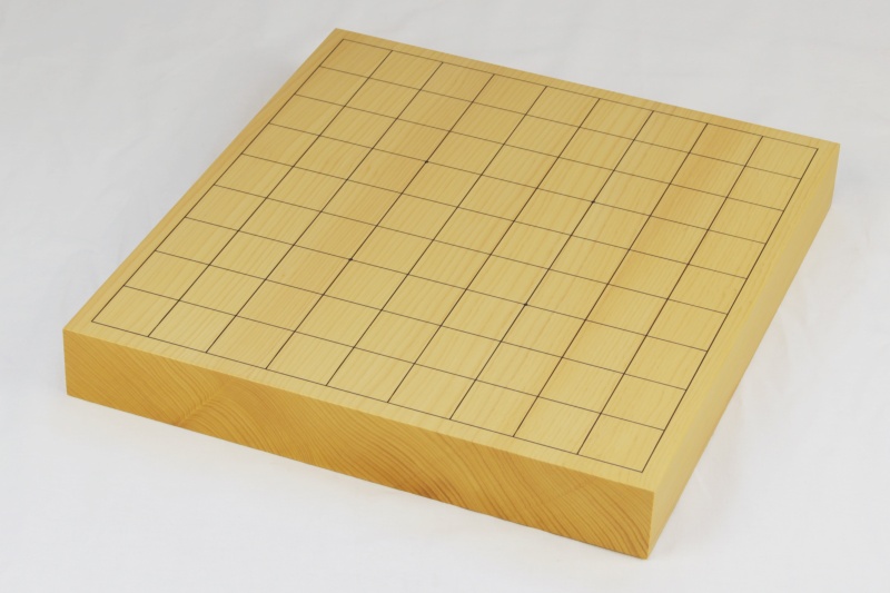 日本産】本榧卓上将棋盤 1.5寸板目（一枚物）244252