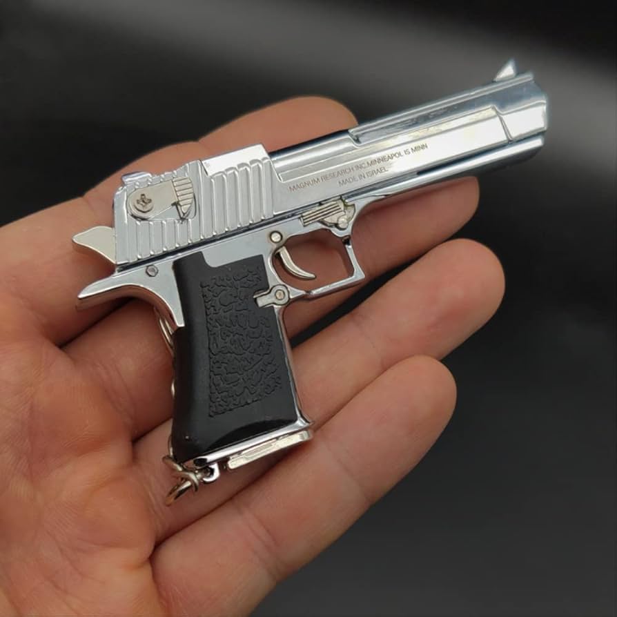 Amazon.co.jp: 1：3デザートイーグルミニチュアピストルモデル合金