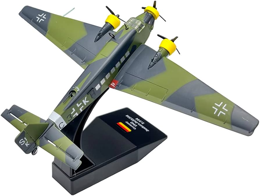 Amazon.com: 1/144 Scale German Luftwaffe Junkers JU-52 Transport