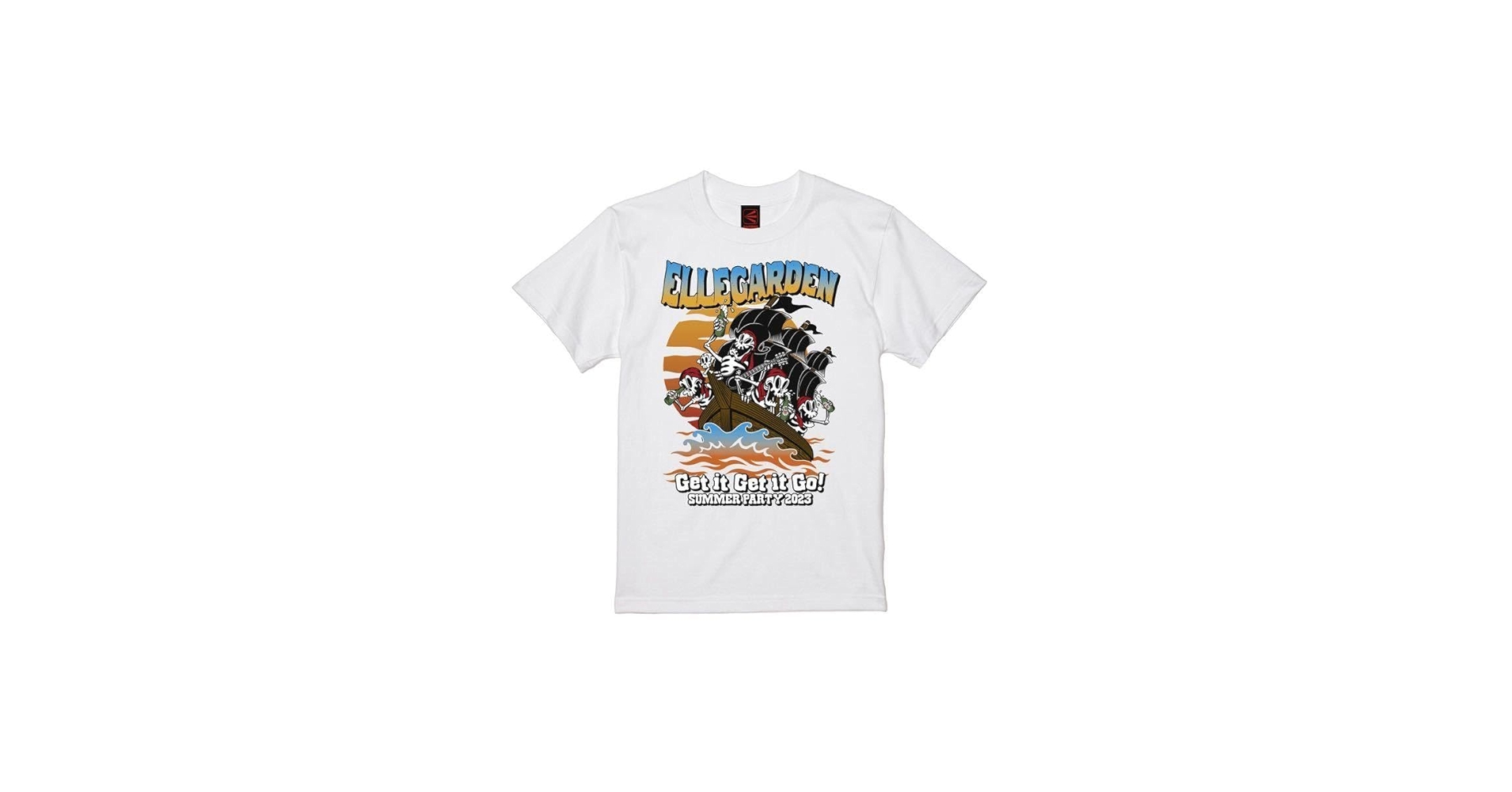Amazon.co.jp: ELLEGARDEN エルレガーデン パイレーツ Tシャツ M