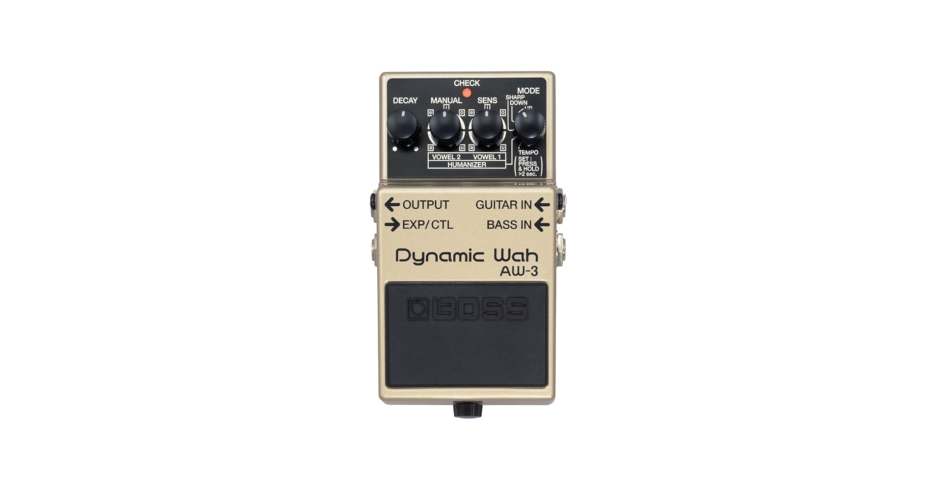 Amazon.com: BOSS AW-3 Dynamic Wah Effect Pedal (AW-3) : Musical