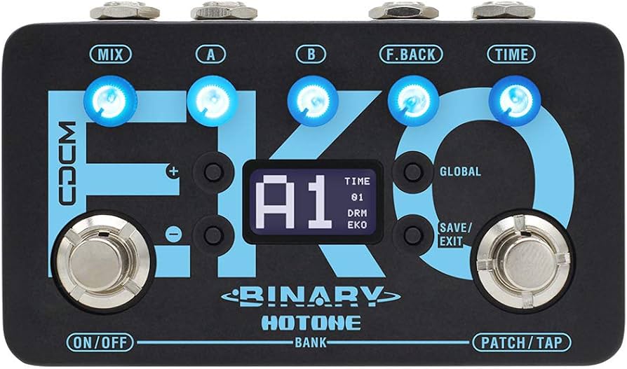 Amazon.com: Binary EKO Delay Guitar Effect Pedal : Musical Instruments