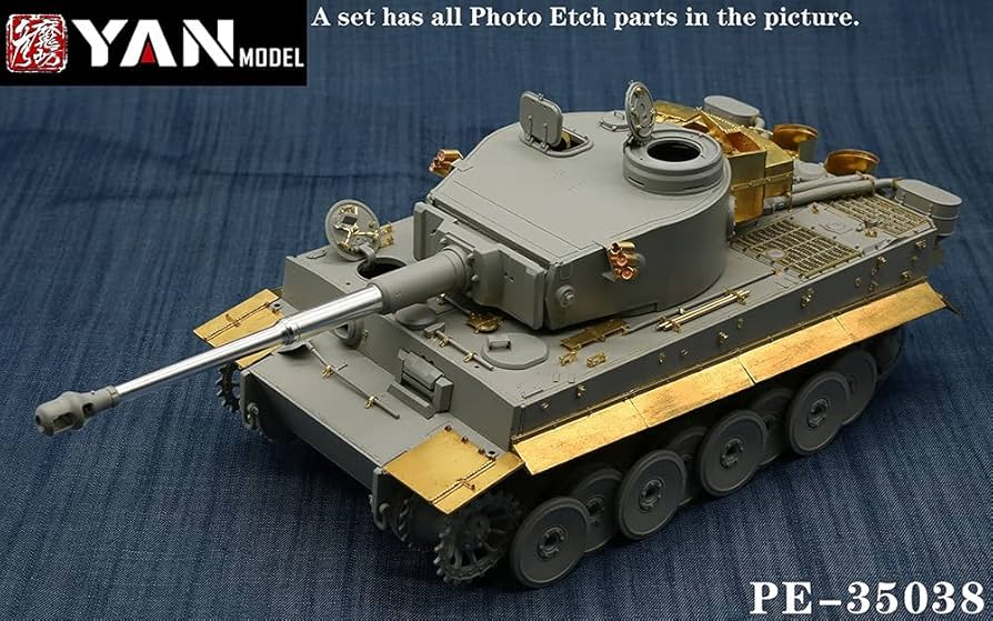 Amazon | イェンモデル 1/35 ドイツ タイガーI 初期生産型用エッチング
