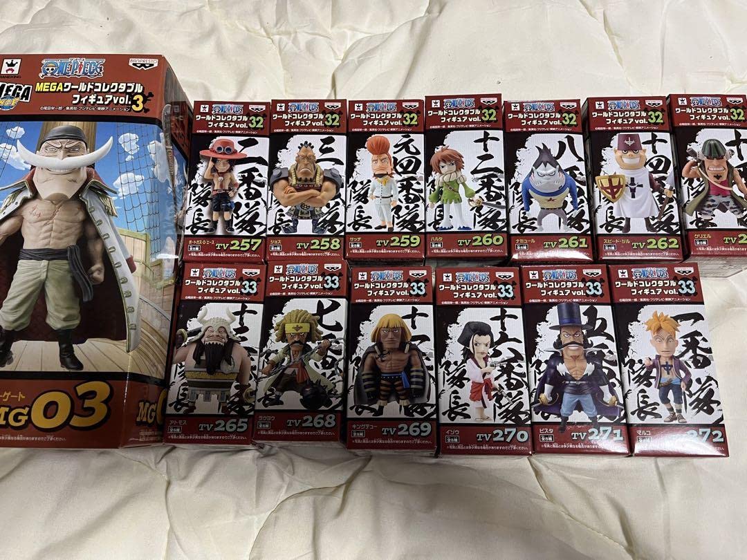 Amazon | ワンピース ワーコレ 白ひげ海賊団 | フィギュア・ドール 通販