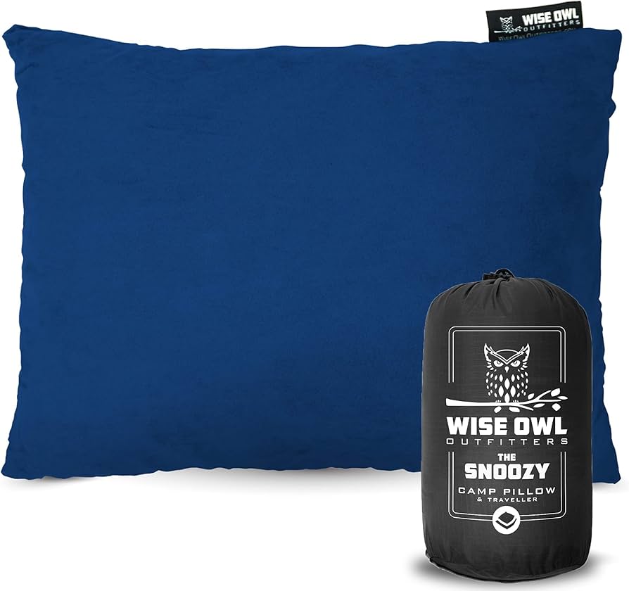 Amazon.com : Wise Owl Outfitters Camping Pillow – Memory Foam