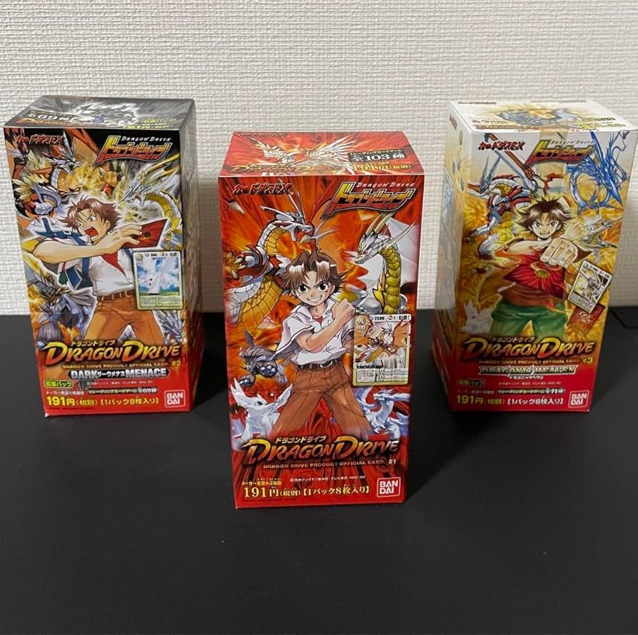 Amazon.co.jp: ドラゴンドライブカード box カードダスEX : おもちゃ