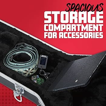 Amazon.com: Gator Cases Deluxe ABS Molded Guitar Case for Acoustic