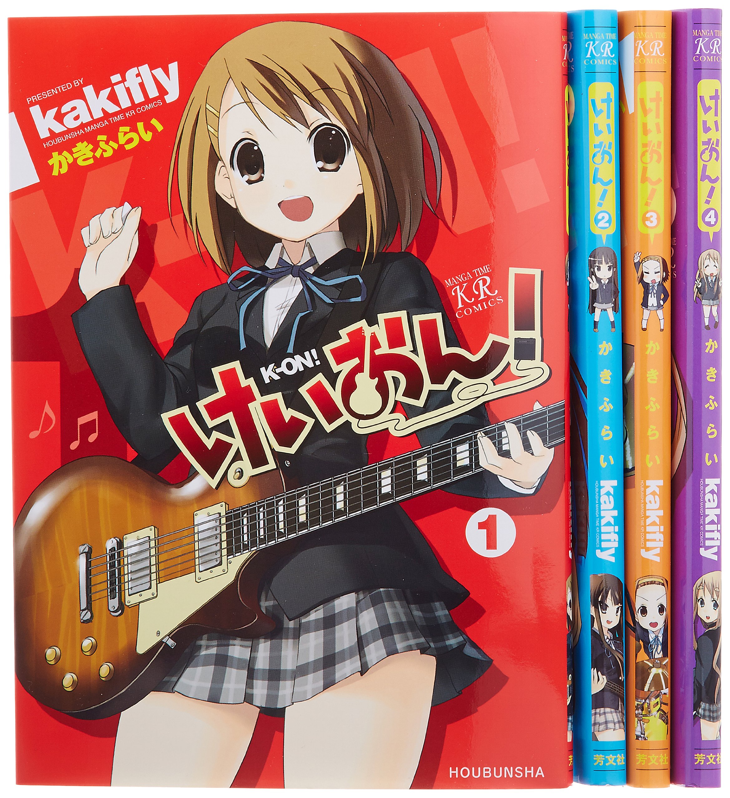 Amazon.co.jp: けいおん! 全4巻完結セット (まんがタイムKRコミックス