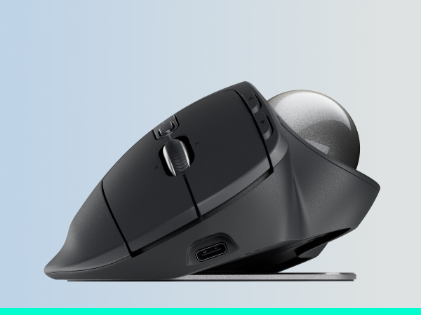 Amazon.com: Logitech MX Ergo S Advanced Wireless Trackball Mouse