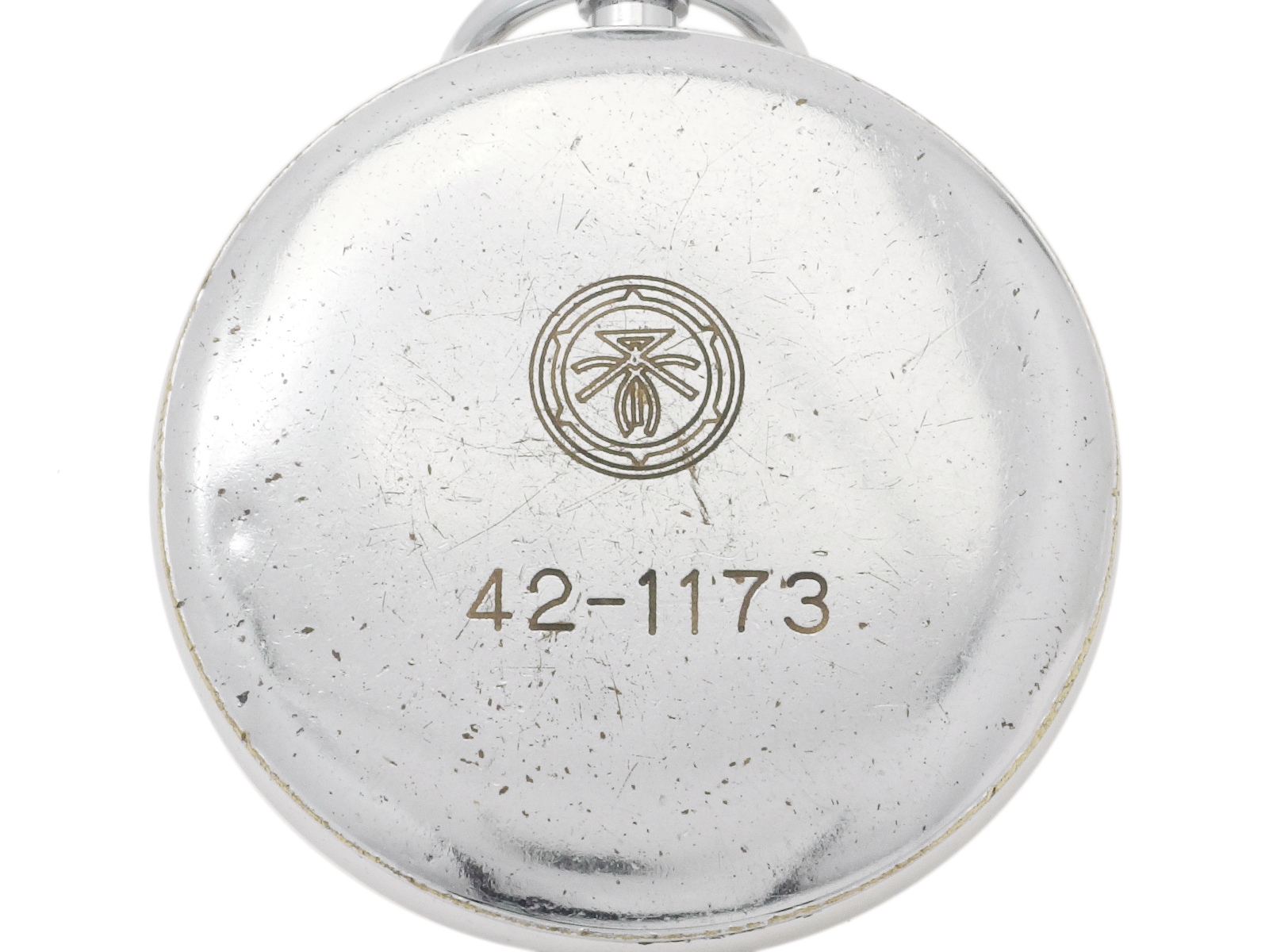 セイコー プレシジョン 懐中時計 阪急電鉄旧社章 青針 セコンド