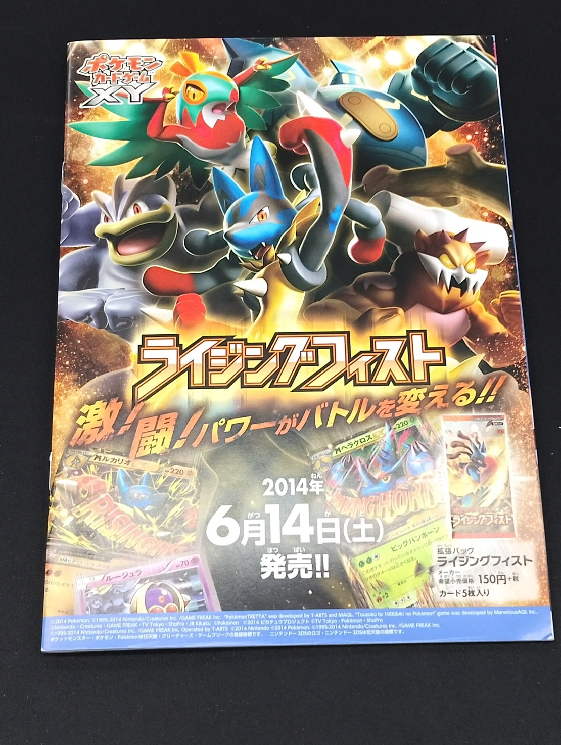 店頭同時出品】【状態B】日本代表のピカチュウ《未開封/冊子付き》[P