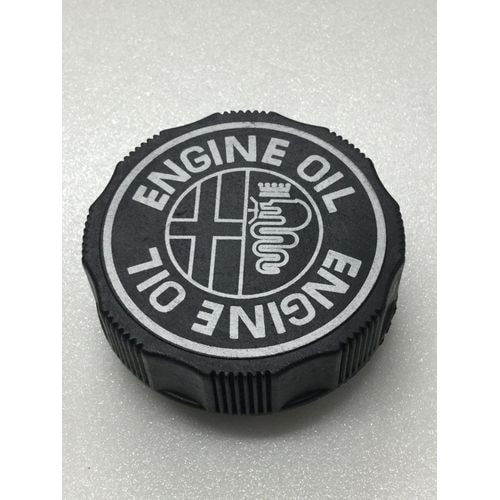 純正品 オイルフィラーキャップ (旧仕様ロゴ入り) ALFA ROMEO 4気筒16V