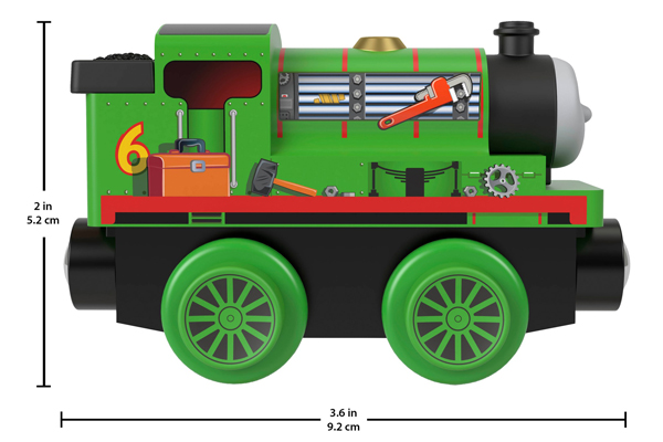きかんしゃトーマス 木製レールシリーズ パーシーとティドマス機関庫