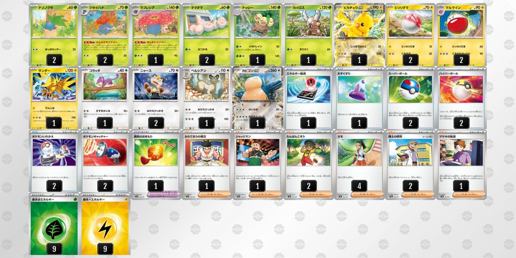 ポケカ】スタートデッキ ジェネレーションズ ピカチュウex・カビゴンex