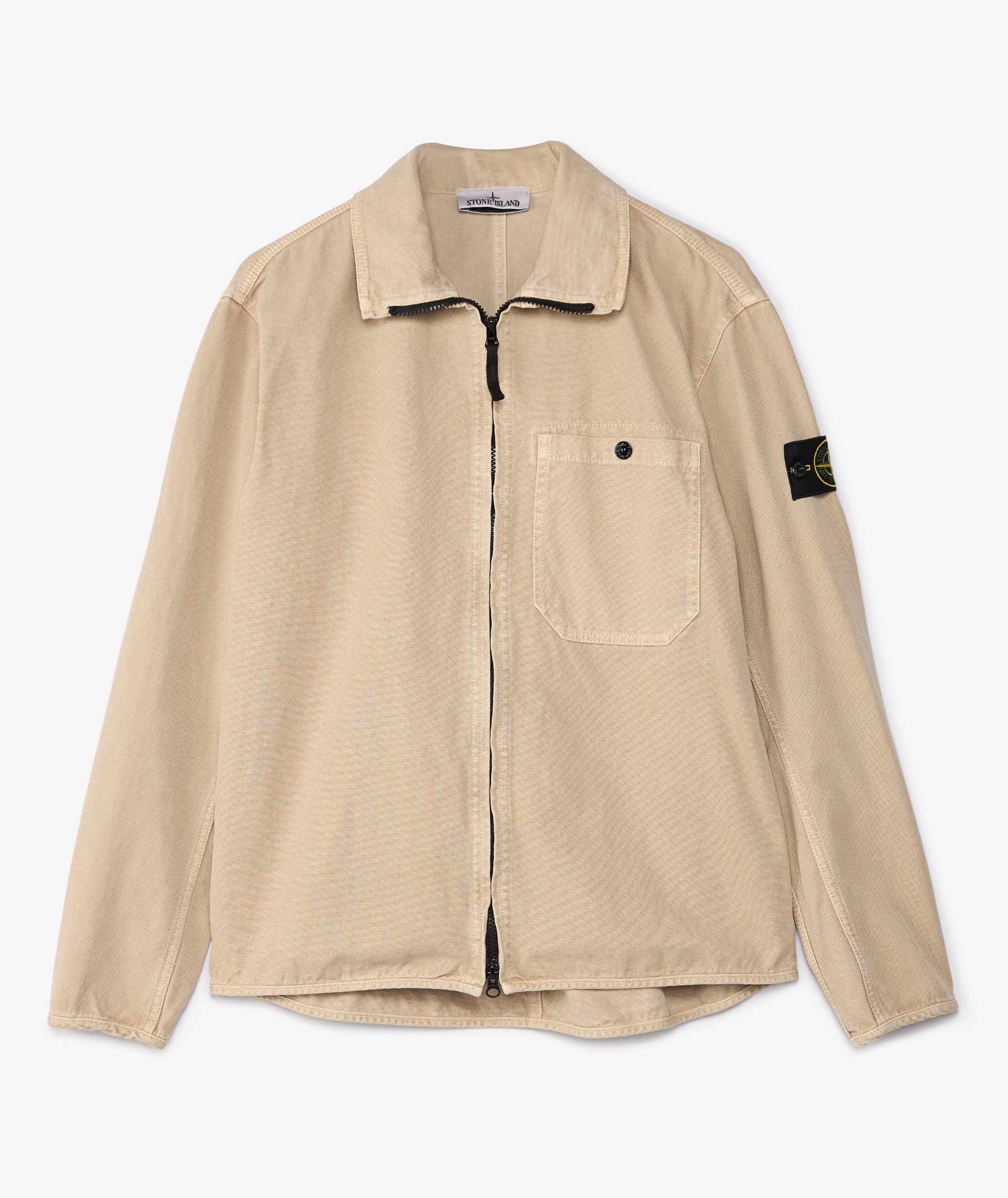 Stone Island Overshirt Jacket in Blue | SVD