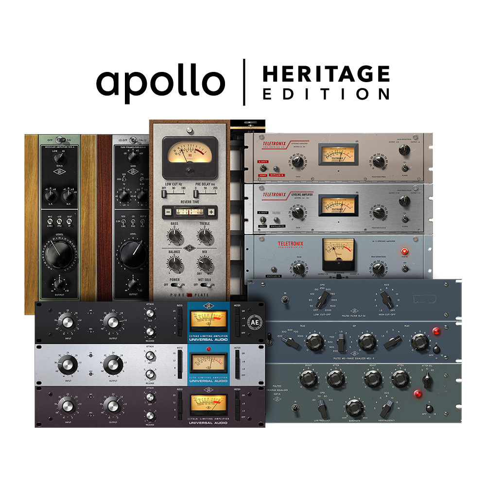 UNIVERSAL AUDIO Apollo Twin X Quad Heritage Edition｜ミュージック
