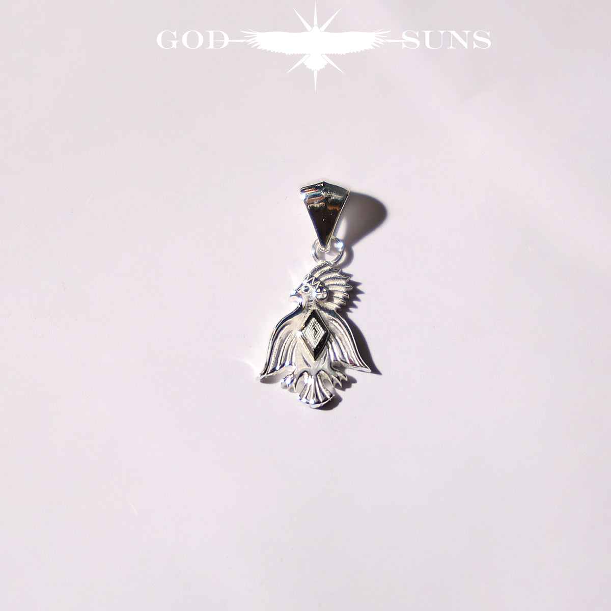 サンダーバード ペンダントトップ～ALL SV”ネイティブ”TYPE～（中