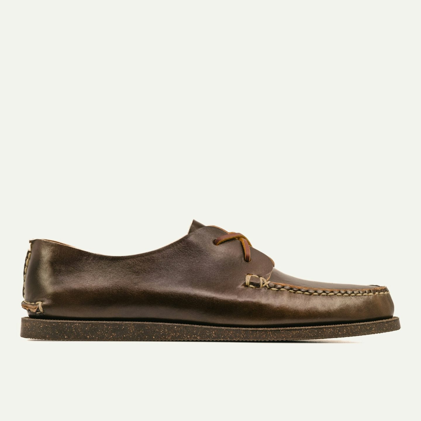 Campus Moc - Maryam Muschio Horse Rump, Cork Camp Sole - Made in