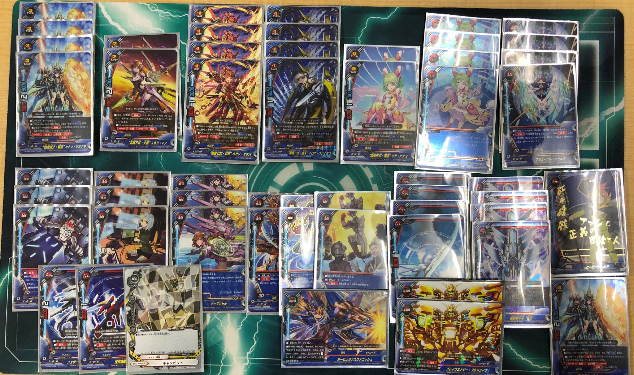 神バディファイト】優勝デッキレシピ「機空隊」！5店舗まとめ - レッツ