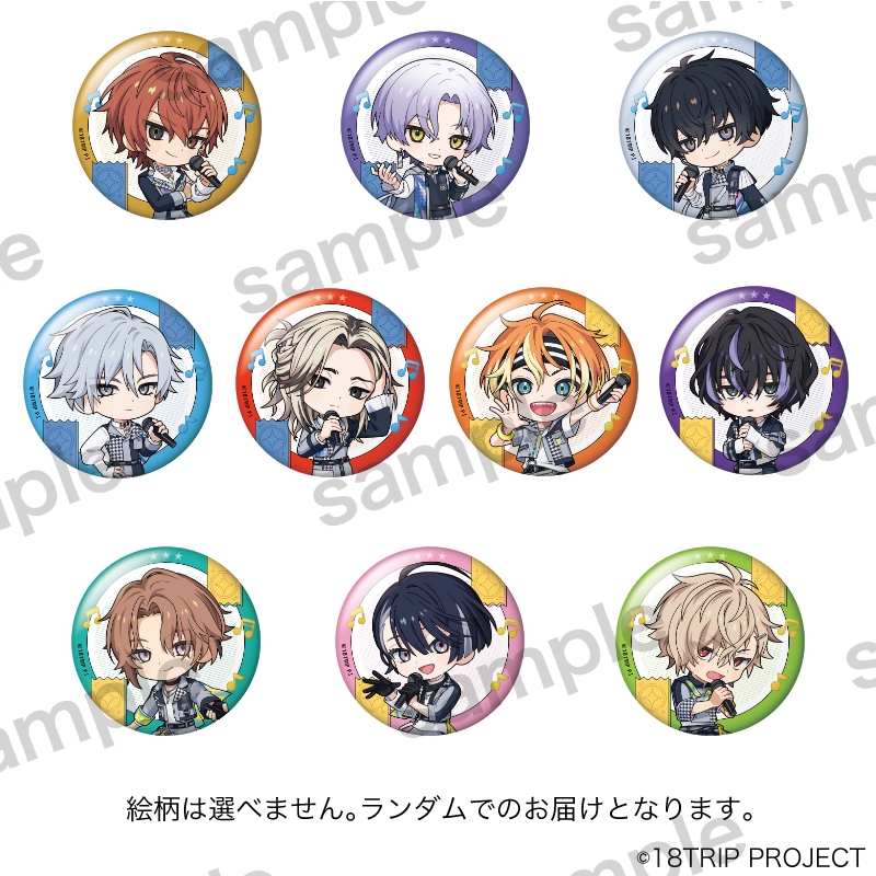 18TRIP×まねきねこ】 『18TRIP』缶バッジ／カセットテープ風